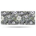 thumbnail image 1 of Pioneer Flower Floral Print Pattern Bathroom Rugs Mat, Non Slip Microfiber Bathroom Rug with Rubber Backing, Soft Mats for Bathroom Floor Tub Shower, 24"x60", 1 of 5