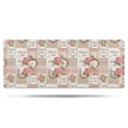 thumbnail image 1 of Pioneer Flower Floral Print Pattern Bathroom Rugs Mat, Non Slip Microfiber Bathroom Rug with Rubber Backing, Soft Mats for Bathroom Floor Tub Shower, 24"x60", 1 of 5