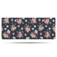 thumbnail image 1 of Pioneer Flower Floral Print Pattern Bathroom Rugs Mat, Non Slip Microfiber Bathroom Rug with Rubber Backing, Soft Mats for Bathroom Floor Tub Shower, 24"x60", 1 of 5