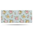 thumbnail image 1 of Pioneer Flower Floral Print Pattern Bathroom Rugs Mat, Non Slip Microfiber Bathroom Rug with Rubber Backing, Soft Mats for Bathroom Floor Tub Shower, 24"x60", 1 of 5