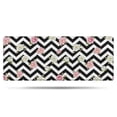 thumbnail image 1 of Pioneer Flower Floral Print Pattern Bathroom Rugs Mat, Non Slip Microfiber Bathroom Rug with Rubber Backing, Soft Mats for Bathroom Floor Tub Shower, 24"x60", 1 of 5