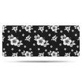 thumbnail image 1 of Pioneer Flower Floral Print Pattern Bathroom Rugs Mat, Non Slip Microfiber Bathroom Rug with Rubber Backing, Soft Mats for Bathroom Floor Tub Shower, 24"x60", 1 of 5