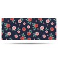 thumbnail image 1 of Pioneer Flower Floral Print Pattern Bathroom Rugs Mat, Non Slip Microfiber Bathroom Rug with Rubber Backing, Soft Mats for Bathroom Floor Tub Shower, 24"x60", 1 of 5