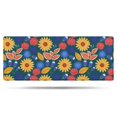 thumbnail image 1 of Pioneer Flower Floral Print Pattern Bathroom Rugs Mat, Non Slip Microfiber Bathroom Rug with Rubber Backing, Soft Mats for Bathroom Floor Tub Shower, 24"x60", 1 of 5