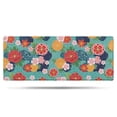 thumbnail image 1 of Pioneer Flower Floral Print Pattern Bathroom Rugs Mat, Non Slip Microfiber Bathroom Rug with Rubber Backing, Soft Mats for Bathroom Floor Tub Shower, 24"x60", 1 of 5