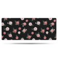 thumbnail image 1 of Pioneer Flower Floral Print Pattern Bathroom Rugs Mat, Non Slip Microfiber Bathroom Rug with Rubber Backing, Soft Mats for Bathroom Floor Tub Shower, 24"x60", 1 of 5