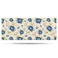 thumbnail image 1 of Pioneer Flower Floral Print Pattern Bathroom Rugs Mat, Non Slip Microfiber Bathroom Rug with Rubber Backing, Soft Mats for Bathroom Floor Tub Shower, 24"x60", 1 of 5