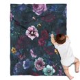 thumbnail image 1 of Pioneer Flower Floral Print Pattern Blanket,Comfortable Soft Lamb Wool Throw Blanket,All Season,Warm Lightweight Blankets for Sofa Bed Couch Living Room Chair,30"x40", 1 of 4