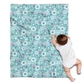 thumbnail image 1 of Pioneer Flower Floral Print Pattern Blanket,Comfortable Soft Lamb Wool Throw Blanket,All Season,Warm Lightweight Blankets for Sofa Bed Couch Living Room Chair,30"x40", 1 of 4