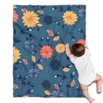 thumbnail image 1 of Pioneer Flower Floral Print Pattern Blanket,Comfortable Soft Lamb Wool Throw Blanket,All Season,Warm Lightweight Blankets for Sofa Bed Couch Living Room Chair,30"x40", 1 of 4
