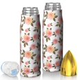 Pioneer Flower Floral Print Pattern Bullet Tumbler, Vacuum Insulated ...
