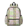 thumbnail image 1 of Pioneer Flower Floral Print Pattern Cute School Backpack with Padded Back and Adjustable Shoulder Straps 13.4"x11"x4.7", 1 of 5