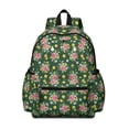 thumbnail image 1 of Pioneer Flower Floral Print Pattern Cute School Backpack with Padded Back and Adjustable Shoulder Straps 13.4"x11"x4.7", 1 of 5