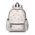 thumbnail image 1 of Pioneer Flower Floral Print Pattern Cute School Backpack with Padded Back and Adjustable Shoulder Straps 13.4"x11"x4.7", 1 of 5