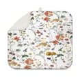 thumbnail image 1 of Pioneer Flower Floral Print Pattern Dish Drying Mat for Kitchen 1 Pack, Ultra Absorbent Microfiber Dishes Drainer Mats,16"x18", 1 of 6