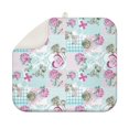 thumbnail image 1 of Pioneer Flower Floral Print Pattern Dish Drying Mat for Kitchen 1 Pack, Ultra Absorbent Microfiber Dishes Drainer Mats,16"x18", 1 of 6