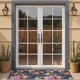 thumbnail image 1 of Pioneer Flower Floral Print Pattern Door Rugs,Washable Non Slip Door Mats Indoor,Decorative Door Mats,Entry Mat Indoor for Entrance,Bedroom,Kitchen,Bathroom,16"x47", 1 of 6