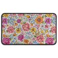 thumbnail image 1 of Pioneer Flower Floral Print Pattern Door Rugs,Washable Non Slip Door Mats Indoor,Decorative Door Mats,Entry Mat Indoor for Entrance,Bedroom,Kitchen,Bathroom,30"x17", 1 of 6