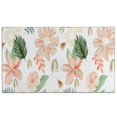 thumbnail image 1 of Pioneer Flower Floral Print Pattern Door Rugs,Washable Non Slip Door Mats Indoor,Decorative Door Mats,Entry Mat Indoor for Entrance,Bedroom,Kitchen,Bathroom,17"x30", 1 of 6