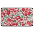 thumbnail image 1 of Pioneer Flower Floral Print Pattern Door Rugs,Washable Non Slip Door Mats Indoor,Decorative Door Mats,Entry Mat Indoor for Entrance,Bedroom,Kitchen,Bathroom,30"x17", 1 of 6