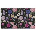thumbnail image 1 of Pioneer Flower Floral Print Pattern Door Rugs,Washable Non Slip Door Mats Indoor,Decorative Door Mats,Entry Mat Indoor for Entrance,Bedroom,Kitchen,Bathroom,17"x30", 1 of 6