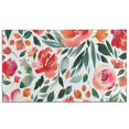 thumbnail image 1 of Pioneer Flower Floral Print Pattern Door Rugs,Washable Non Slip Door Mats Indoor,Decorative Door Mats,Entry Mat Indoor for Entrance,Bedroom,Kitchen,Bathroom,17"x30", 1 of 6
