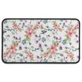 thumbnail image 1 of Pioneer Flower Floral Print Pattern Door Rugs,Washable Non Slip Door Mats Indoor,Decorative Door Mats,Entry Mat Indoor for Entrance,Bedroom,Kitchen,Bathroom,30"x17", 1 of 6
