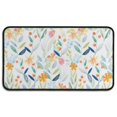 thumbnail image 1 of Pioneer Flower Floral Print Pattern Door Rugs,Washable Non Slip Door Mats Indoor,Decorative Door Mats,Entry Mat Indoor for Entrance,Bedroom,Kitchen,Bathroom,30"x17", 1 of 6