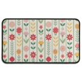 thumbnail image 1 of Pioneer Flower Floral Print Pattern Door Rugs,Washable Non Slip Door Mats Indoor,Decorative Door Mats,Entry Mat Indoor for Entrance,Bedroom,Kitchen,Bathroom,30"x17", 1 of 6
