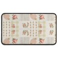 thumbnail image 1 of Pioneer Flower Floral Print Pattern Door Rugs,Washable Non Slip Door Mats Indoor,Decorative Door Mats,Entry Mat Indoor for Entrance,Bedroom,Kitchen,Bathroom,30"x17", 1 of 6