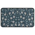 thumbnail image 1 of Pioneer Flower Floral Print Pattern Door Rugs,Washable Non Slip Door Mats Indoor,Decorative Door Mats,Entry Mat Indoor for Entrance,Bedroom,Kitchen,Bathroom,30"x17", 1 of 6