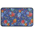 thumbnail image 1 of Pioneer Flower Floral Print Pattern Door Rugs,Washable Non Slip Door Mats Indoor,Decorative Door Mats,Entry Mat Indoor for Entrance,Bedroom,Kitchen,Bathroom,30"x17", 1 of 6