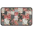 thumbnail image 1 of Pioneer Flower Floral Print Pattern Door Rugs,Washable Non Slip Door Mats Indoor,Decorative Door Mats,Entry Mat Indoor for Entrance,Bedroom,Kitchen,Bathroom,30"x17", 1 of 6