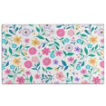 thumbnail image 1 of Pioneer Flower Floral Print Pattern Door Rugs,Washable Non Slip Door Mats Indoor,Decorative Door Mats,Entry Mat Indoor for Entrance,Bedroom,Kitchen,Bathroom,17"x30", 1 of 6