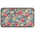 thumbnail image 1 of Pioneer Flower Floral Print Pattern Door Rugs,Washable Non Slip Door Mats Indoor,Decorative Door Mats,Entry Mat Indoor for Entrance,Bedroom,Kitchen,Bathroom,30"x17", 1 of 6
