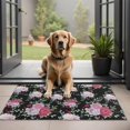 thumbnail image 1 of Pioneer Flower Floral Print Pattern Door Rugs,Washable Non Slip Door Mats Indoor,Decorative Door Mats,Entry Mat Indoor for Entrance,Bedroom,Kitchen,Bathroom,20"x32", 1 of 6