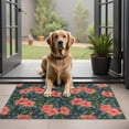 thumbnail image 1 of Pioneer Flower Floral Print Pattern Door Rugs,Washable Non Slip Door Mats Indoor,Decorative Door Mats,Entry Mat Indoor for Entrance,Bedroom,Kitchen,Bathroom,20"x32", 1 of 6
