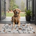 thumbnail image 1 of Pioneer Flower Floral Print Pattern Door Rugs,Washable Non Slip Door Mats Indoor,Decorative Door Mats,Entry Mat Indoor for Entrance,Bedroom,Kitchen,Bathroom,20"x32", 1 of 6