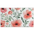 thumbnail image 1 of Pioneer Flower Floral Print Pattern Door Rugs,Washable Non Slip Door Mats Indoor,Decorative Door Mats,Entry Mat Indoor for Entrance,Bedroom,Kitchen,Bathroom,17"x30", 1 of 6