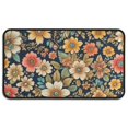 thumbnail image 1 of Pioneer Flower Floral Print Pattern Door Rugs,Washable Non Slip Door Mats Indoor,Decorative Door Mats,Entry Mat Indoor for Entrance,Bedroom,Kitchen,Bathroom,30"x17", 1 of 6