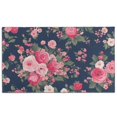thumbnail image 1 of Pioneer Flower Floral Print Pattern Door Rugs,Washable Non Slip Door Mats Indoor,Decorative Door Mats,Entry Mat Indoor for Entrance,Bedroom,Kitchen,Bathroom,17"x30", 1 of 6