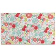 thumbnail image 1 of Pioneer Flower Floral Print Pattern Door Rugs,Washable Non Slip Door Mats Indoor,Decorative Door Mats,Entry Mat Indoor for Entrance,Bedroom,Kitchen,Bathroom,17"x30", 1 of 6