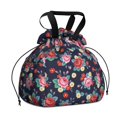 thumbnail image 1 of Pioneer Flower Floral Print Pattern Drawstring Lunch Bag Women - Drawstring Lunch Bag Insulated for Work Office - Stain-Resistant Large Lunchbags for Women with Multi-Pockets, 1 of 6