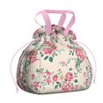thumbnail image 1 of Pioneer Flower Floral Print Pattern Drawstring Lunch Bag Women - Drawstring Lunch Bag Insulated for Work Office - Stain-Resistant Large Lunchbags for Women with Multi-Pockets, 1 of 6