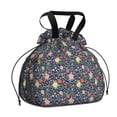 thumbnail image 1 of Pioneer Flower Floral Print Pattern Drawstring Lunch Bag Women - Drawstring Lunch Bag Insulated for Work Office - Stain-Resistant Large Lunchbags for Women with Multi-Pockets, 1 of 6