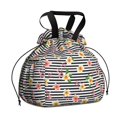 thumbnail image 1 of Pioneer Flower Floral Print Pattern Drawstring Lunch Bag Women - Drawstring Lunch Bag Insulated for Work Office - Stain-Resistant Large Lunchbags for Women with Multi-Pockets, 1 of 6