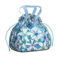 thumbnail image 1 of Pioneer Flower Floral Print Pattern Drawstring Lunch Bag Women - Drawstring Lunch Bag Insulated for Work Office - Stain-Resistant Large Lunchbags for Women with Multi-Pockets, 1 of 6