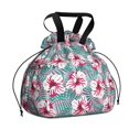 thumbnail image 1 of Pioneer Flower Floral Print Pattern Drawstring Lunch Bag Women - Drawstring Lunch Bag Insulated for Work Office - Stain-Resistant Large Lunchbags for Women with Multi-Pockets, 1 of 6
