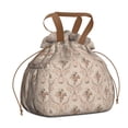 thumbnail image 1 of Pioneer Flower Floral Print Pattern Drawstring Lunch Bag Women - Drawstring Lunch Bag Insulated for Work Office - Stain-Resistant Large Lunchbags for Women with Multi-Pockets, 1 of 6