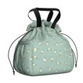 thumbnail image 1 of Pioneer Flower Floral Print Pattern Drawstring Lunch Bag Women - Drawstring Lunch Bag Insulated for Work Office - Stain-Resistant Large Lunchbags for Women with Multi-Pockets, 1 of 6